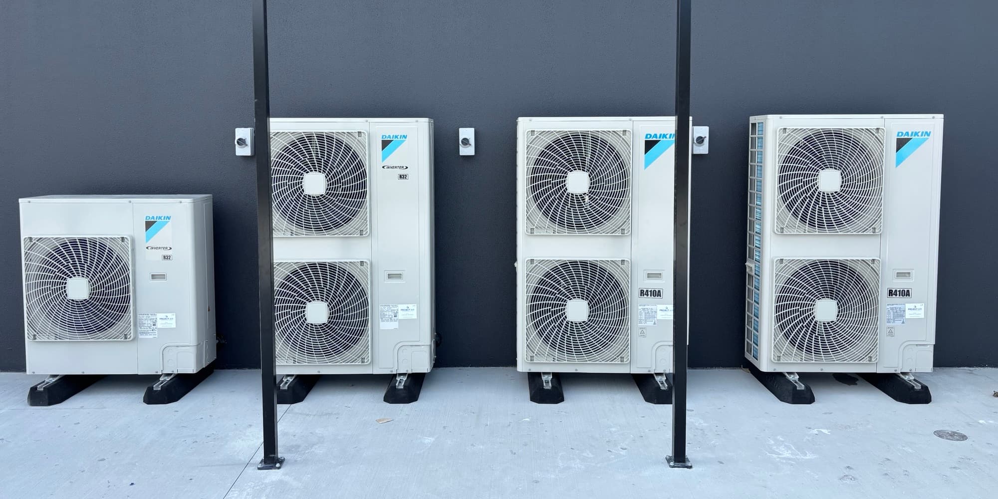 Professional AC installation