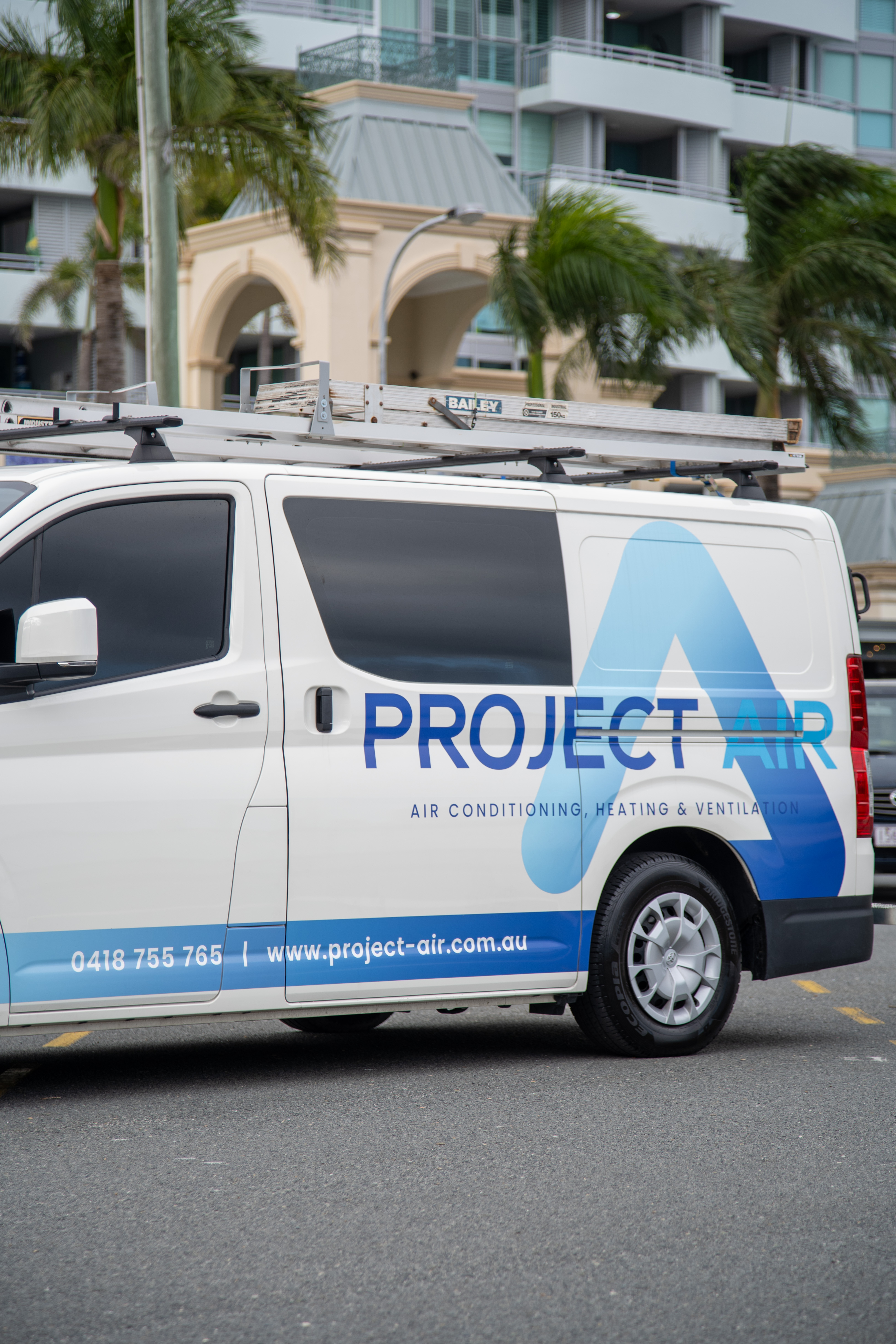 Project Air van in Gold Coast