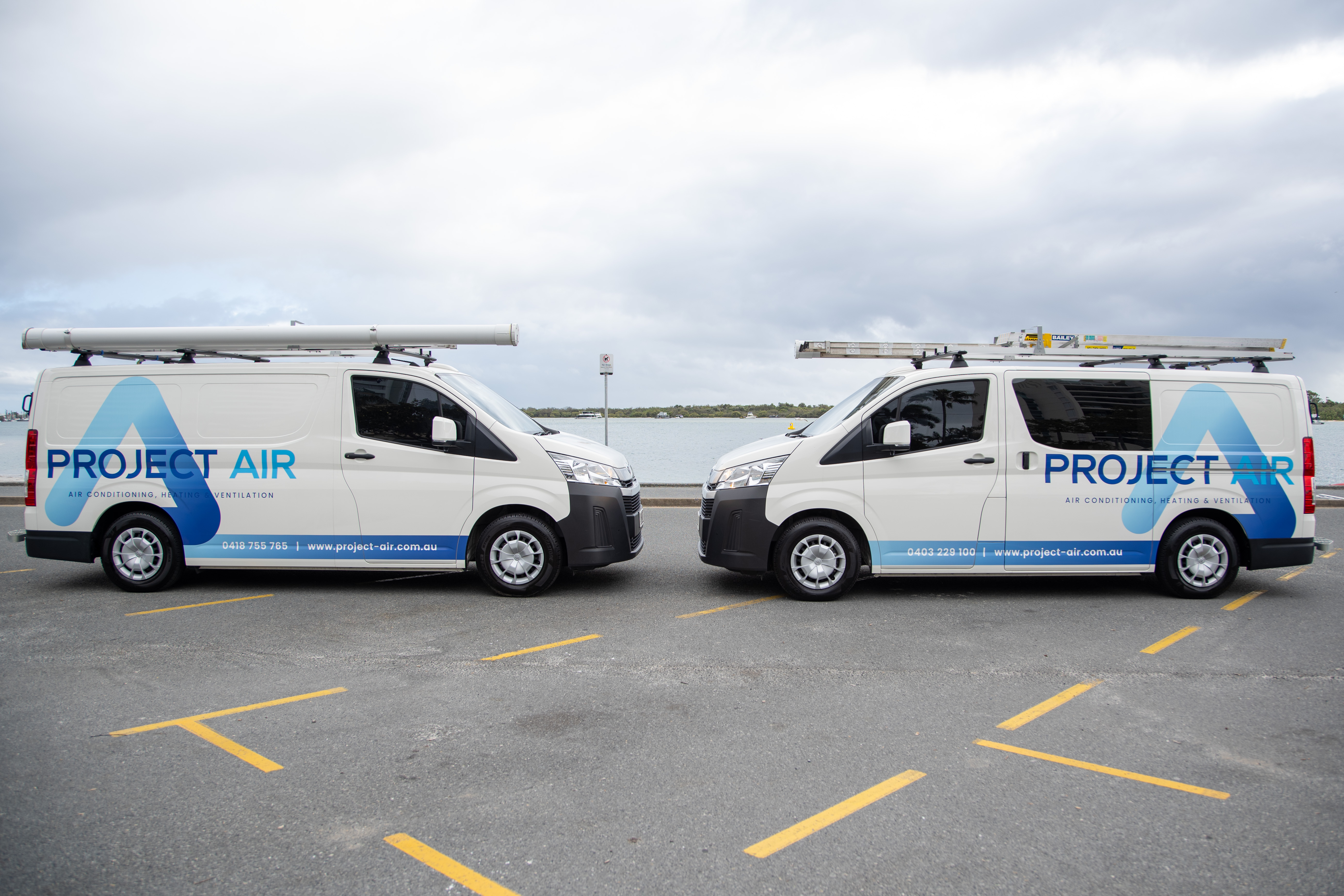 Project Air service vehicles